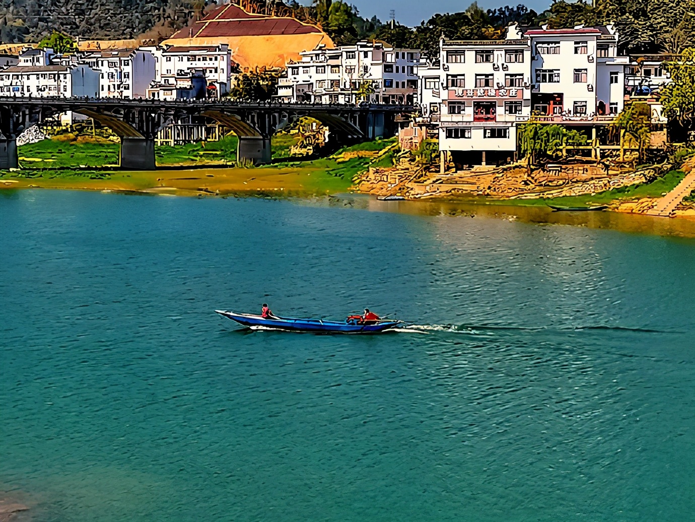 深渡老街在哪,深渡老街照片