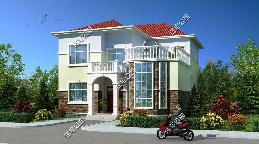 10套农村别墅合集中式小院,二层带露台18万左右乡村别墅