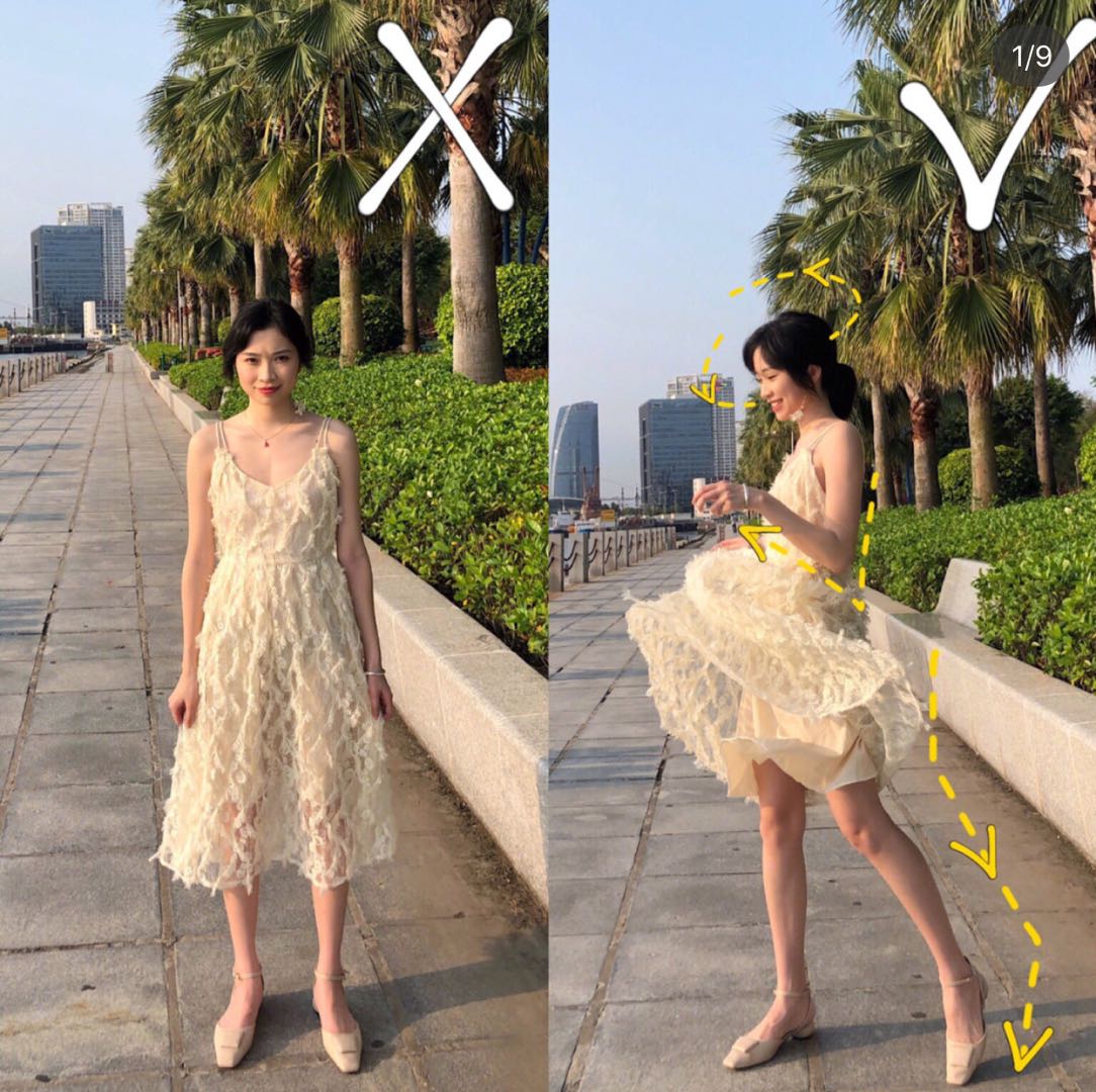 拍照姿势外景女人站姿4至5个人,在家自拍怎么拍出高级感拍照姿势