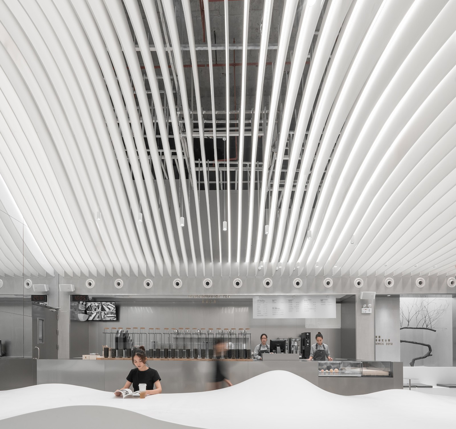 山外山·喜茶广州凯华广场dp3店｜A.A.N建筑设计事务所欧模设计圈