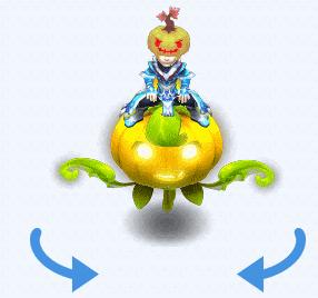 万圣节恐怖南瓜头,万圣节带上狐狸面具