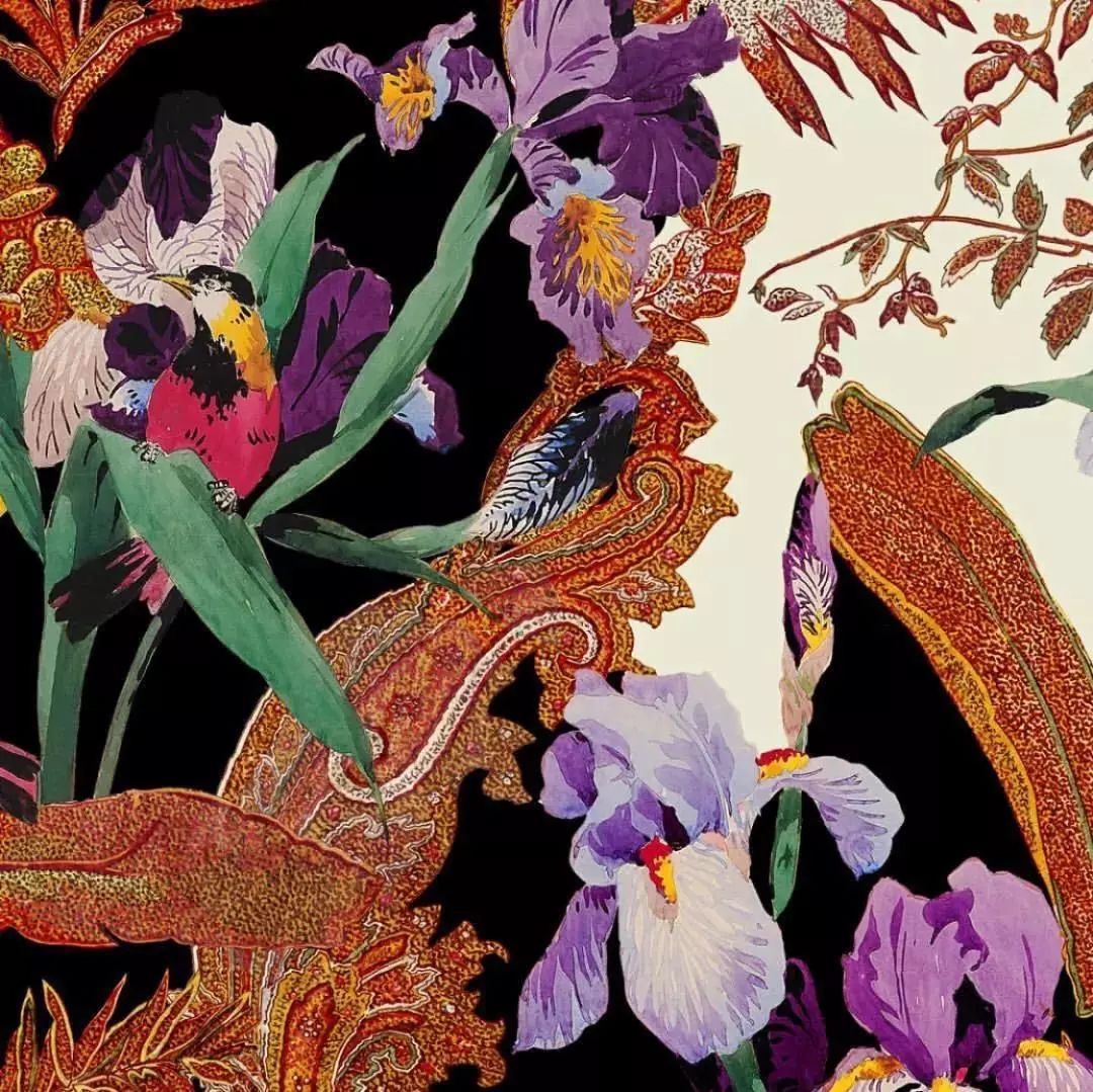 etro近况,etro佩斯利花纹真丝连衣裙