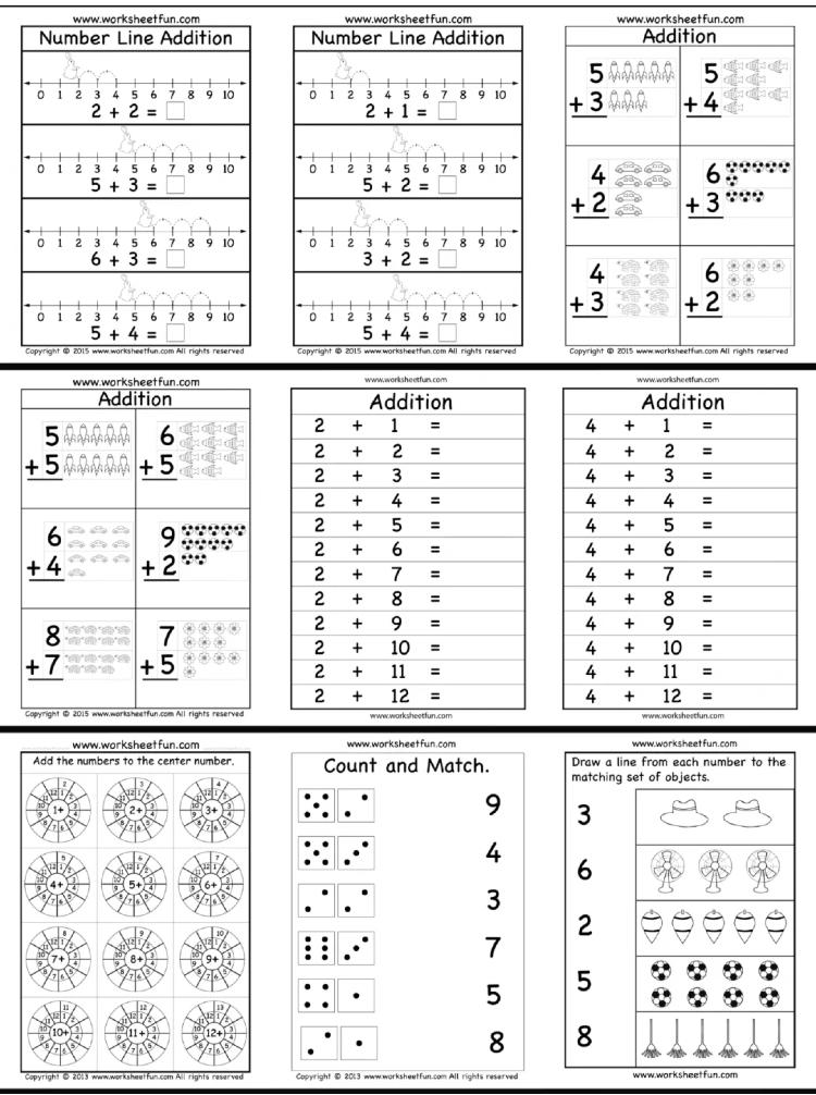 生动有趣的幼小衔接数学10以内的加减法练习汇总，超实用
