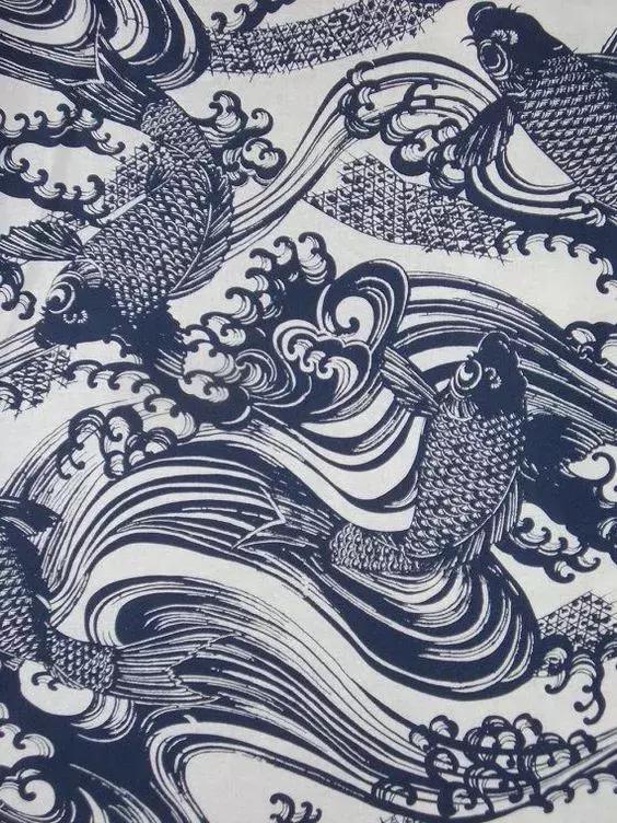 转运锦鲤简笔画,简笔画100种锦鲤图片