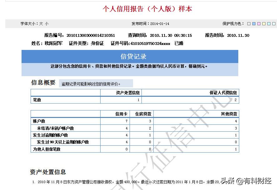 如何查询征信记录和信用报告,手把手教你如何查个人征信报告