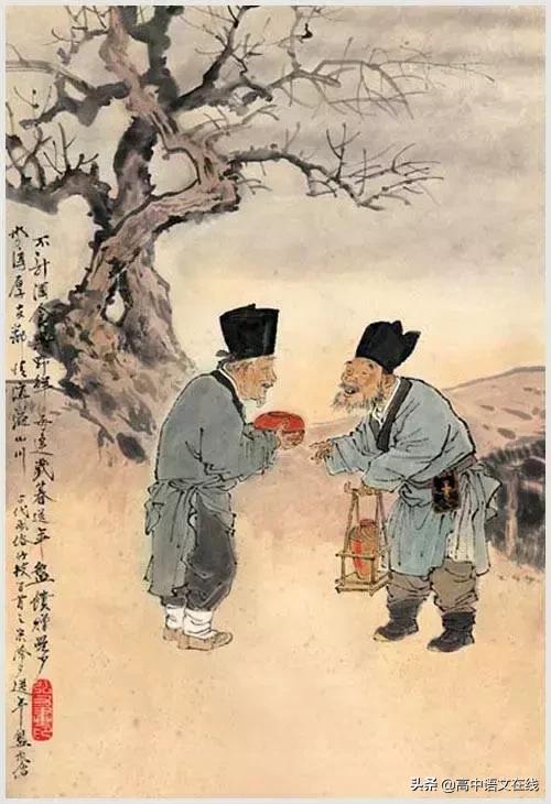 100首诗词图片,100首诗词100张风俗图太美了