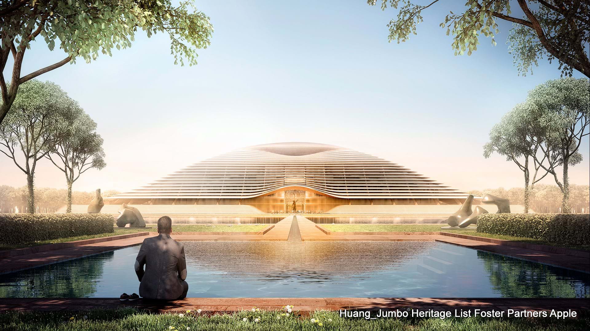 第4679回:生态节能简约苹果,福斯特建筑事务所