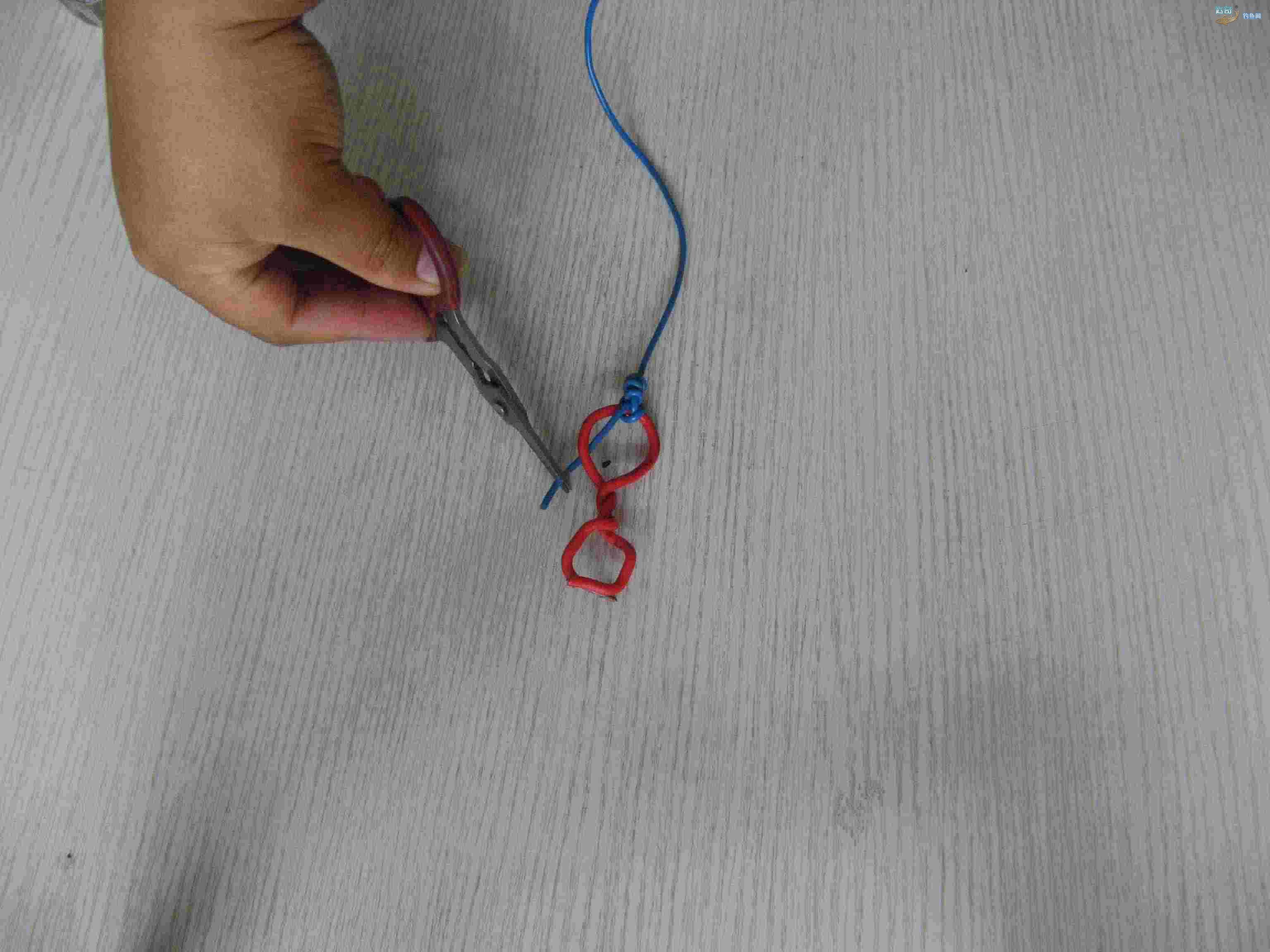 鱼竿稍和主线打结,鱼竿怎么打马蹄环