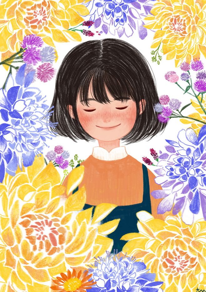 平凡的小幸福，来自韩国艺术家 Chassam