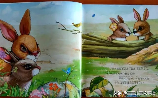 花儿的媒人绘本故事,儿童绘本故事春天的故事