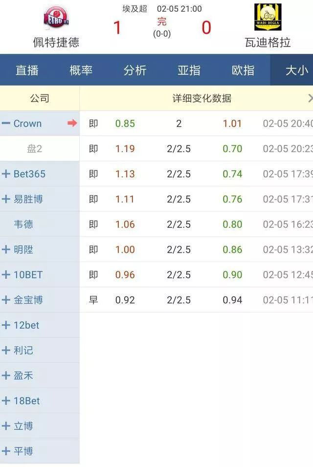 大小球盘分析技巧详解,大小球临场调整