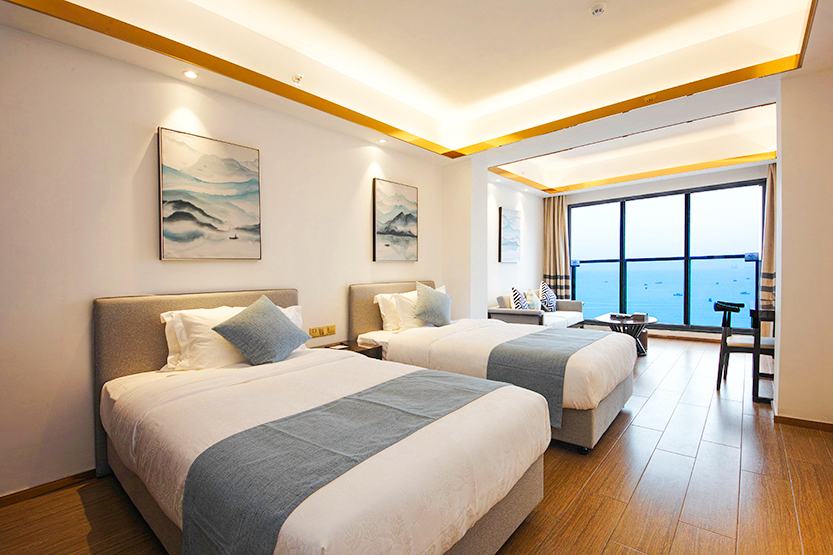 巽寮湾德泽园酒店沙滩,惠州巽寮湾出门就是海滩的酒店