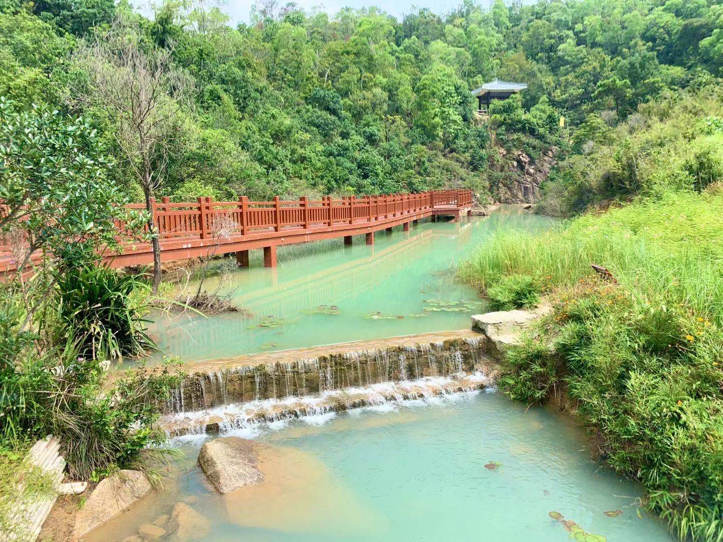 珠海红花山小九寨沟,珠海南坑小九寨沟
