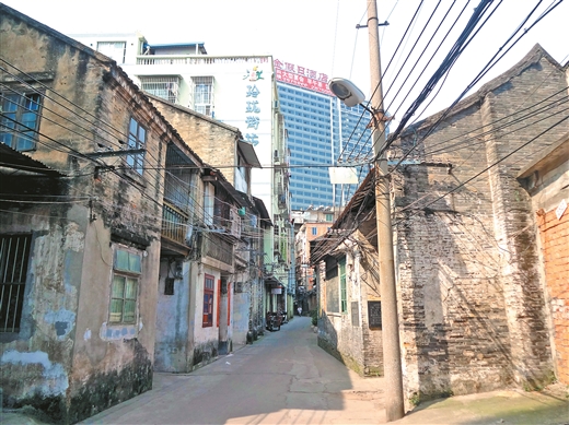 修旧如旧古建筑,三街两巷旧貌