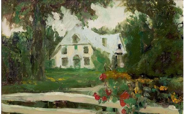 油画家何多苓作品选,1986年当代油画四人展何多苓