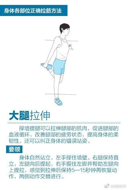 10个标准拉筋动作拉完全身超舒服,最全拉筋术