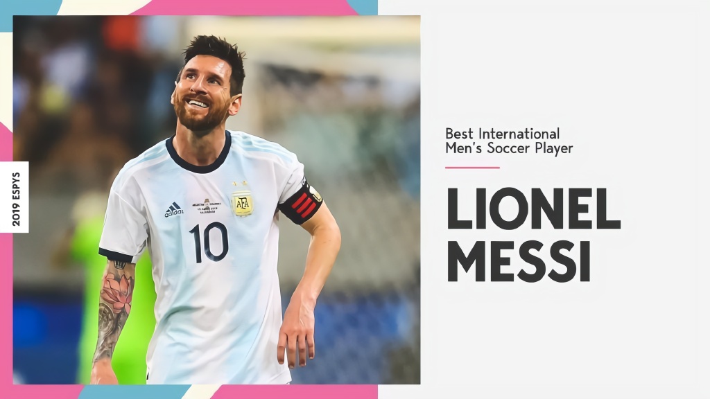 梅西获世界足球先生奖项,梅西第六次拿男足最佳球员