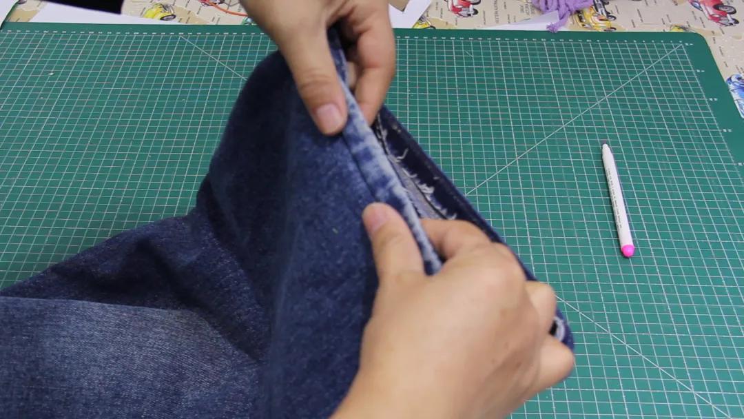 手工教学改裤脚,各种裤脚的缝制小妙招