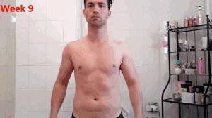 坚持健身70天的变形记，用努力换来身材奇迹！