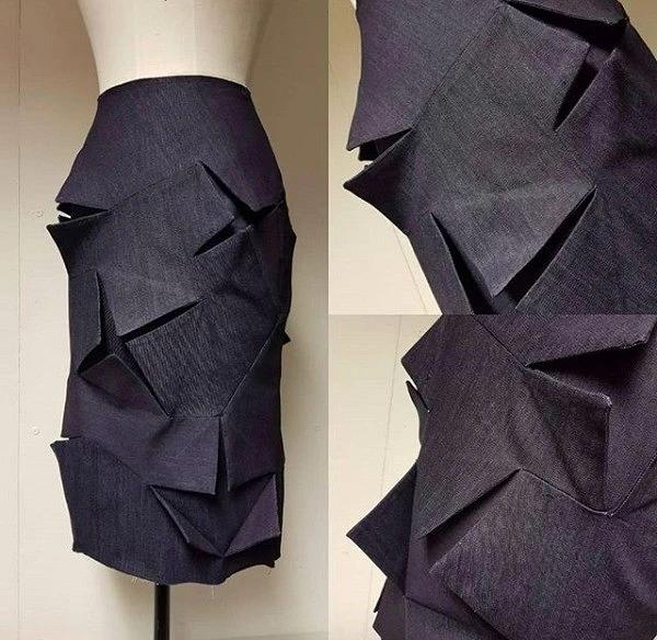 服装设计与折纸,日本服装设计灵感