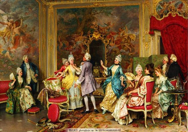 洛可可西服裙搭配,法式复古连衣裙丝绒洛可可风格