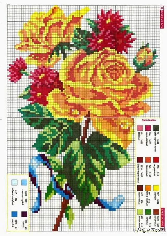 旧物利用!毛线用不完就用来刺绣,这才是十字绣最让人佩服的绣法