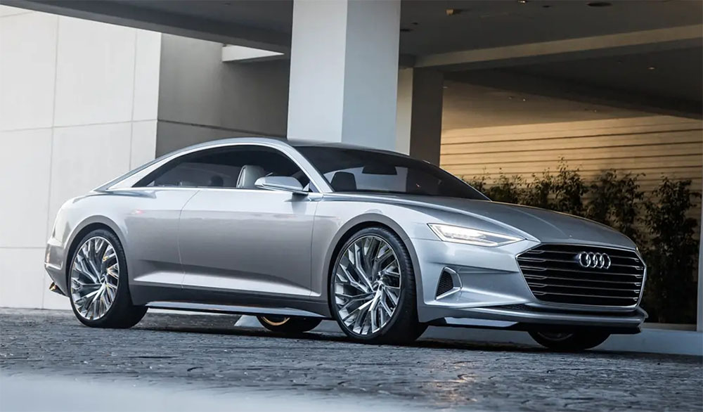 奥迪a8l霍希版和奥迪a9,奥迪a9路试曝光