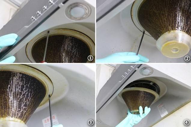 美的油烟机滤网清洗视频,油烟机滤网有油怎么清洗