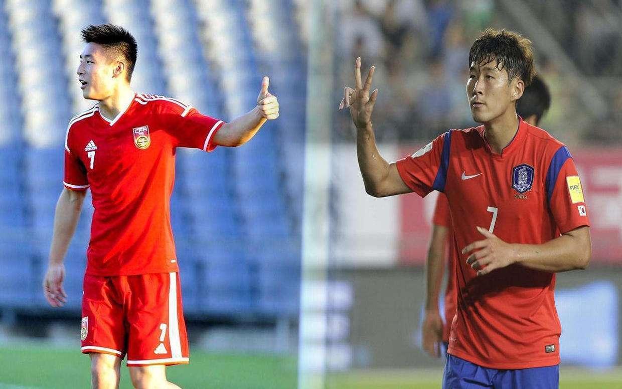 孙兴慜6亿人民币身价,武磊和孙兴慜全面对比