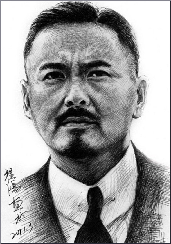 最近很火的素描人物明星,100张素描100位明星