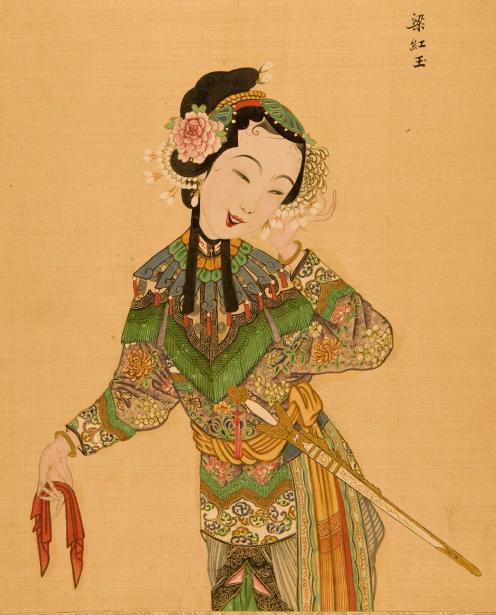 清朝宫廷工笔人物画,清代宫廷绘画人物大全