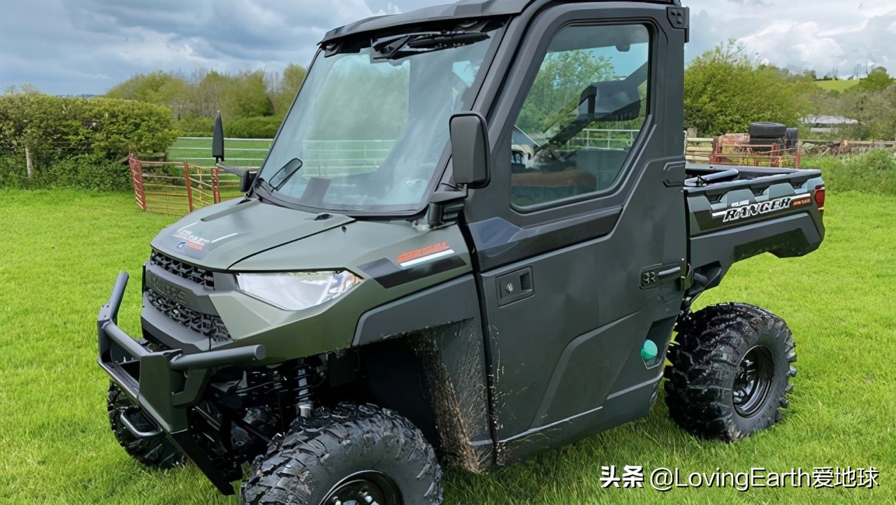 美国PolarisRanger柴油小货车：农场专属玩具