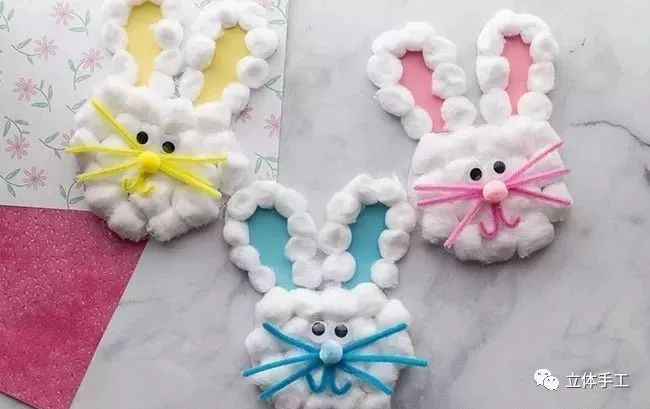 中秋节兔子手工盘子,中秋节创意手工月亮兔子详细教程