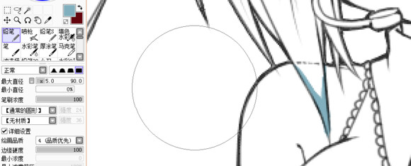 sai用哪些绘画工具,sai的基本按键教程