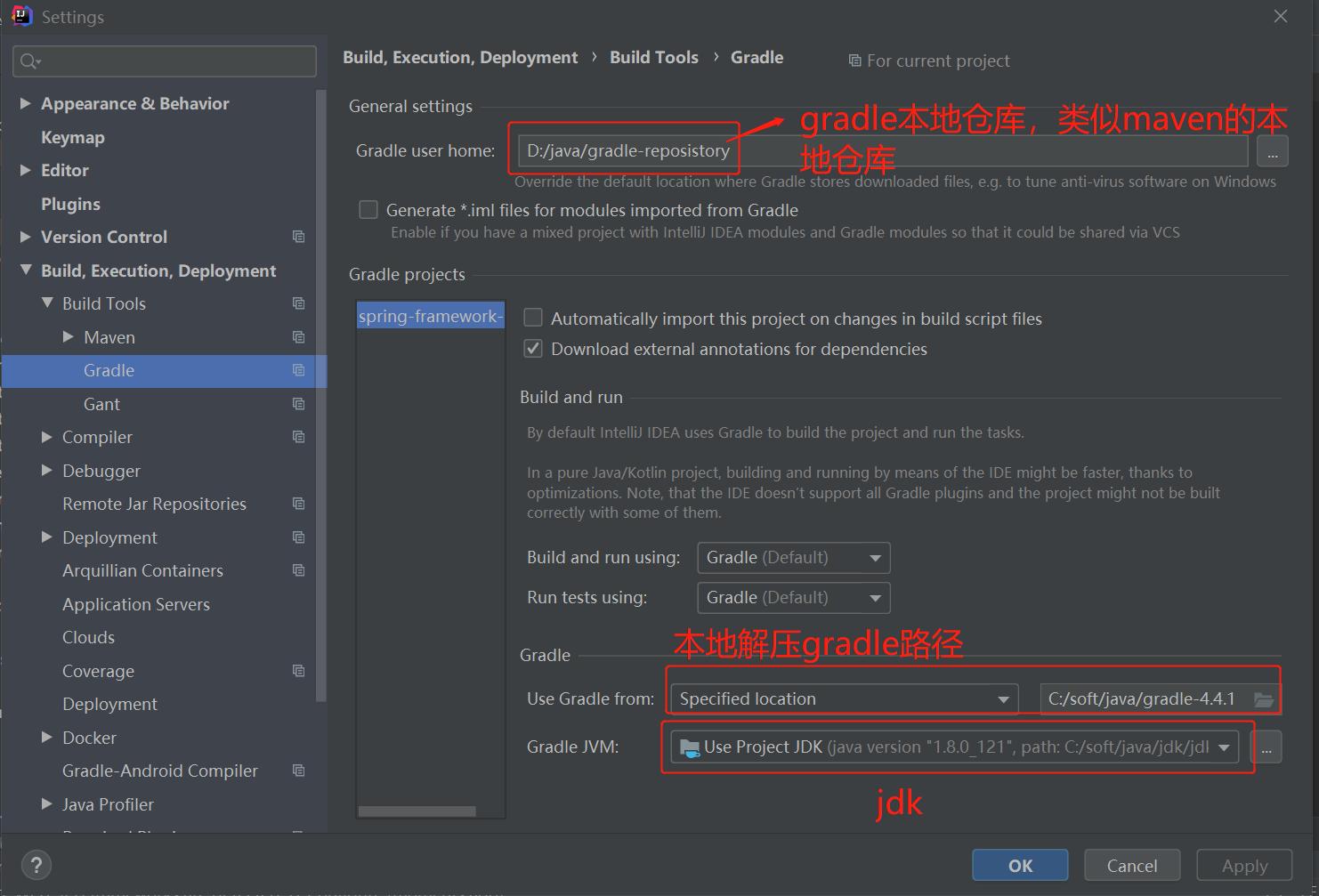 gradle鏋勫缓spring婧愮爜,gradle鎼缓java椤圭洰