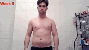 坚持健身70天的变形记，用努力换来身材奇迹！