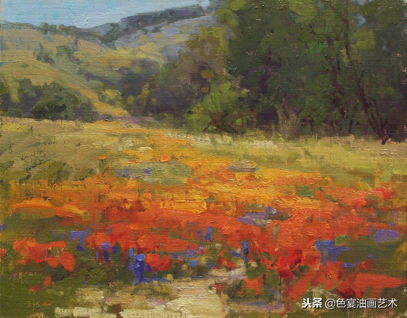 俄罗斯油画大师风景油画教程视频,油画大师油画风景创作教学视频