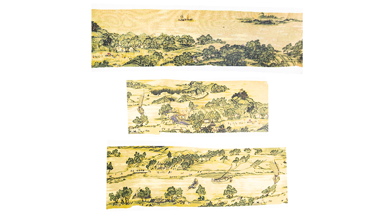 纯手工绣的清明上河图十字绣,36米清明上河图十字绣价值