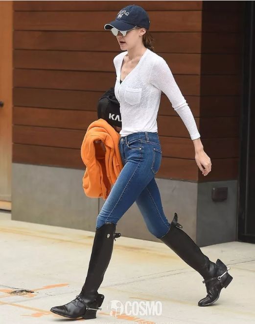 过膝靴时尚潮流,适合春天穿的长筒过膝靴