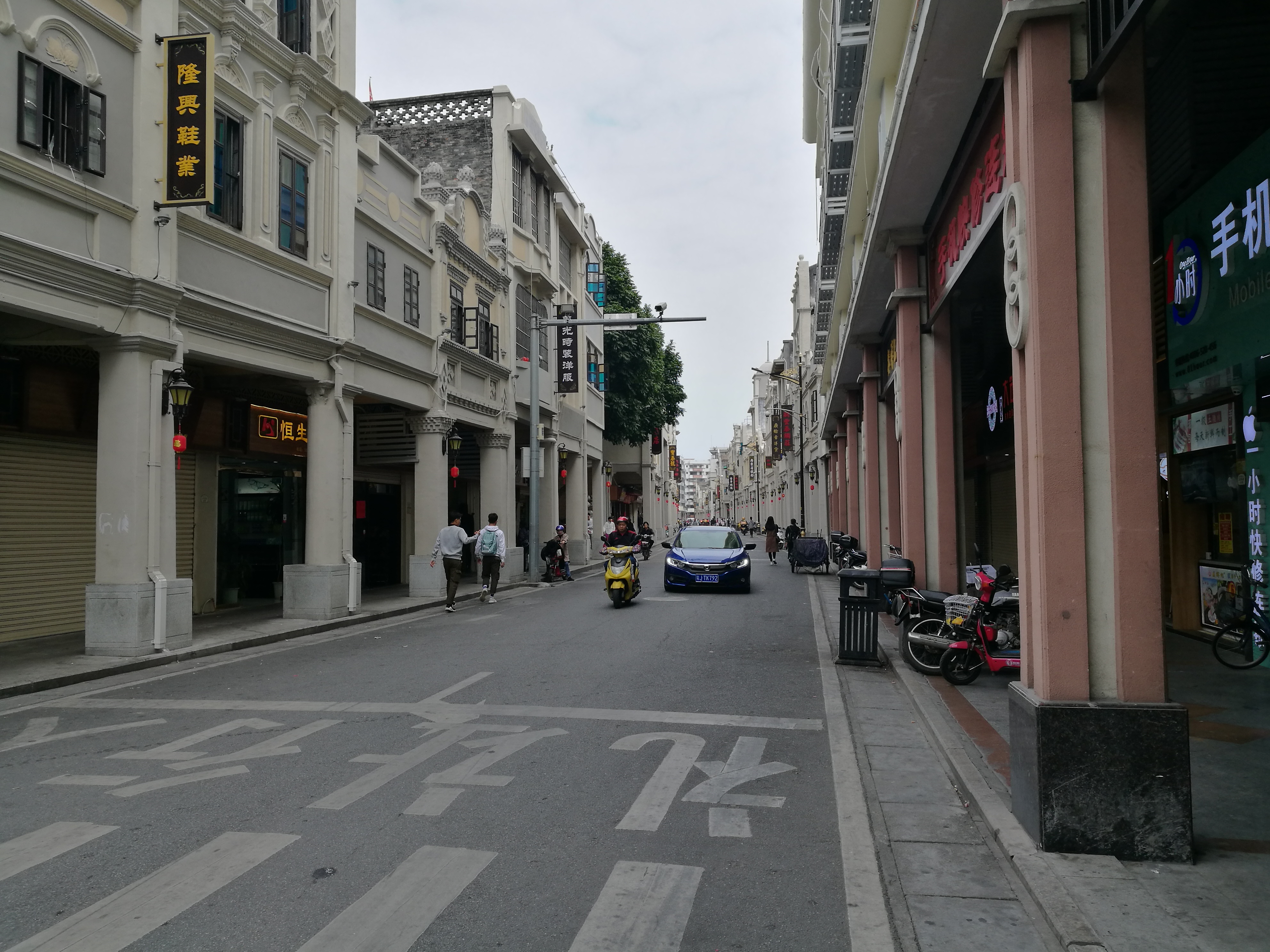 广东台山骑楼介绍,美丽的台山骑楼图片