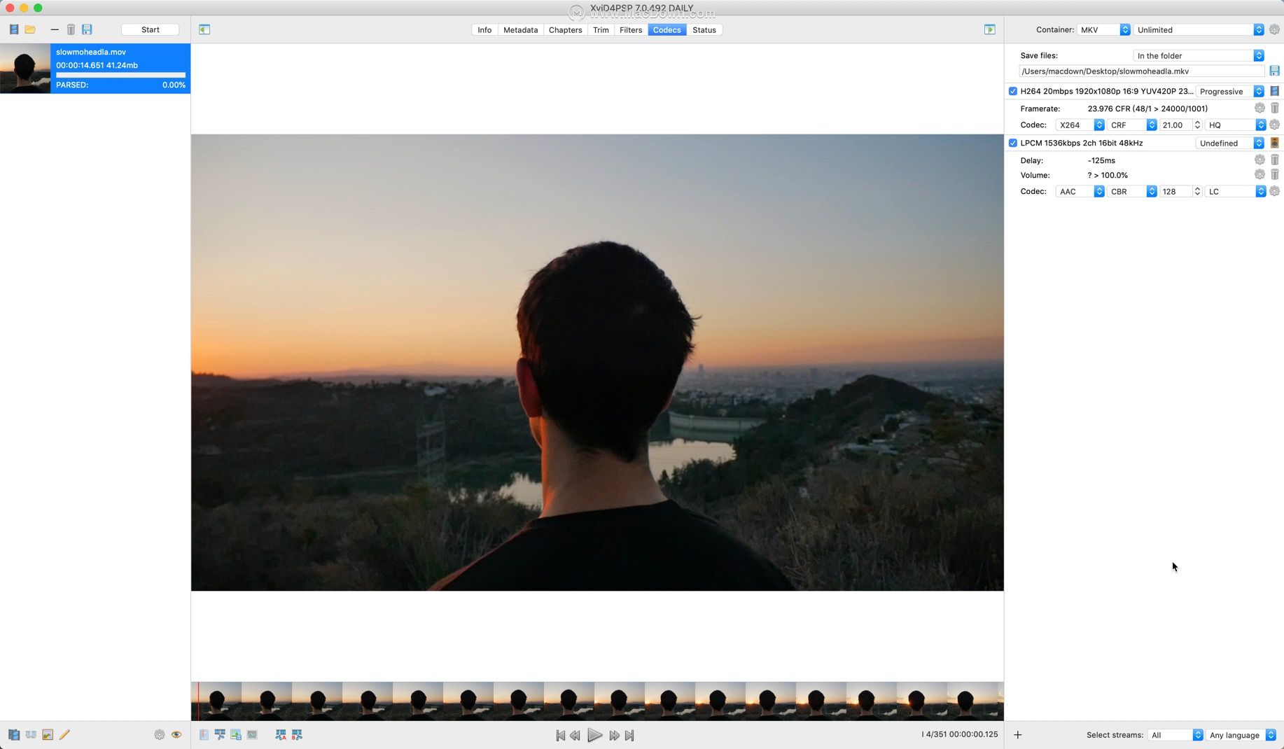 XviD4PSPformac,多媒体文件格式转换器