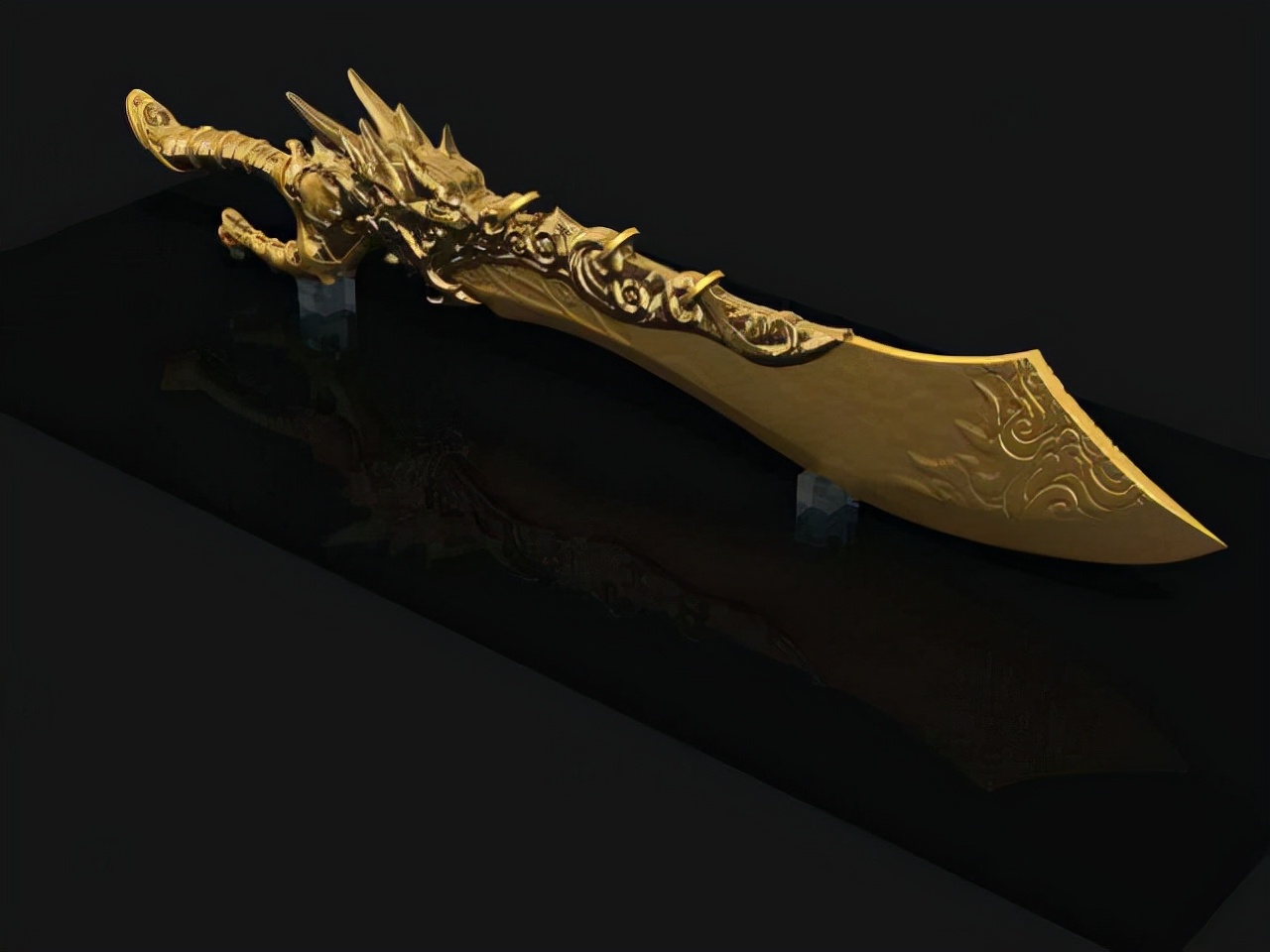 热血传奇：为何说开天不如屠龙刀？老玩家道出了屠龙刀的秘密