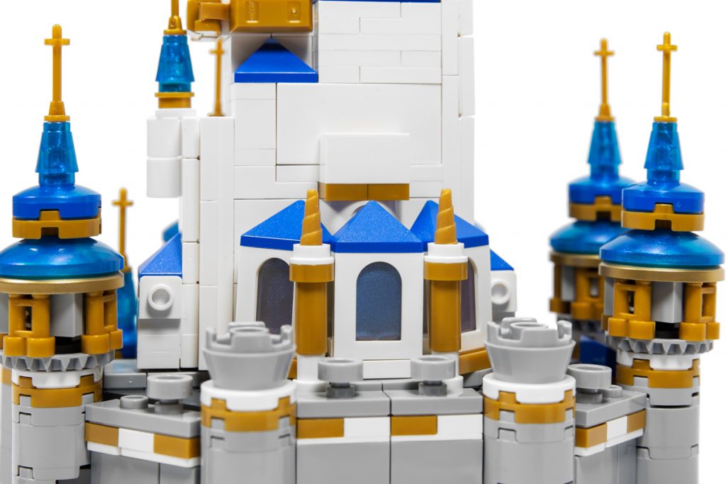 乐高新老款迪士尼城堡,乐高迪士尼100周年城堡展示盒