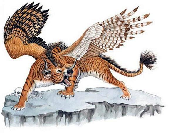 上古最恐怖最巨大的妖兽,上古四大神兽的资料之老虎