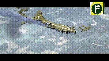 b-17撞机坠毁,b17机腹炮塔工作原理