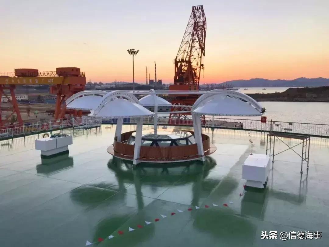 中韩客滚航线,探秘首艘国产大邮轮