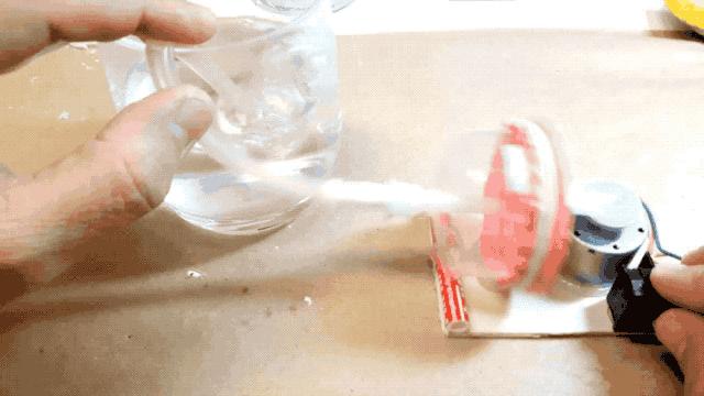 简易气泵清洗地暖,家用小型气泵的制作方法