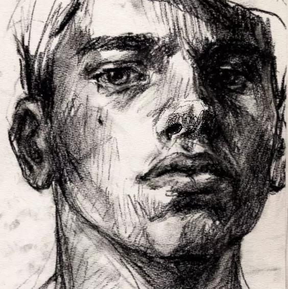 人像速写的简单画法,插画欣赏各种人物的手绘速写