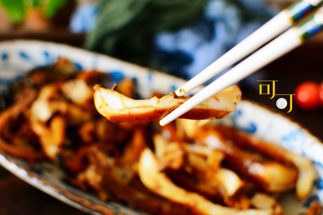 墨鱼传统吃法,宁波人腌墨鱼的制法