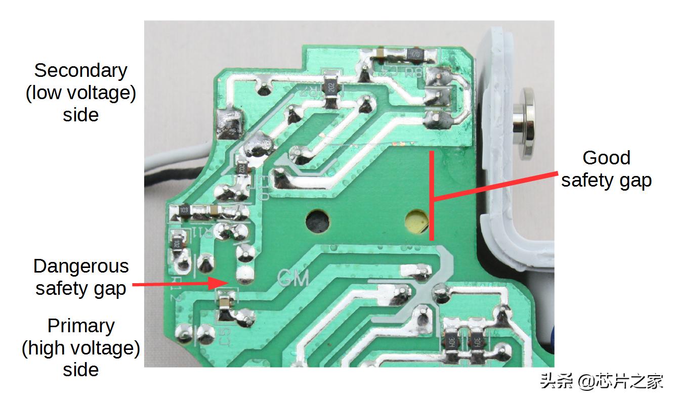 macbook61w充电器拆解,假冒苹果充电器拆解